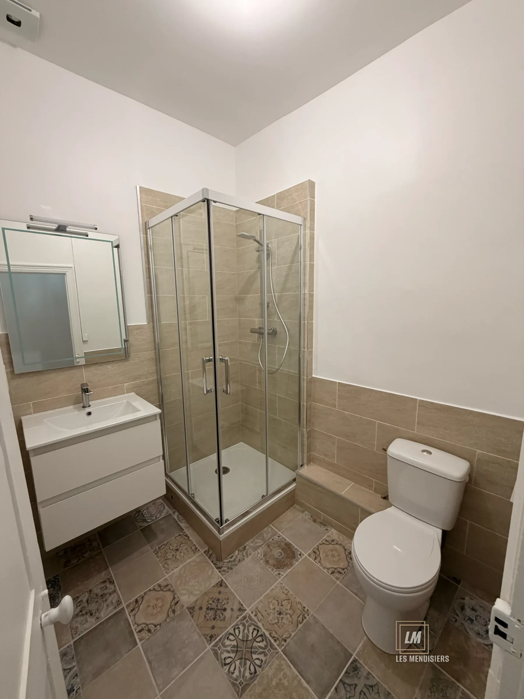 Rénovation complète d'un appartement, avant et après